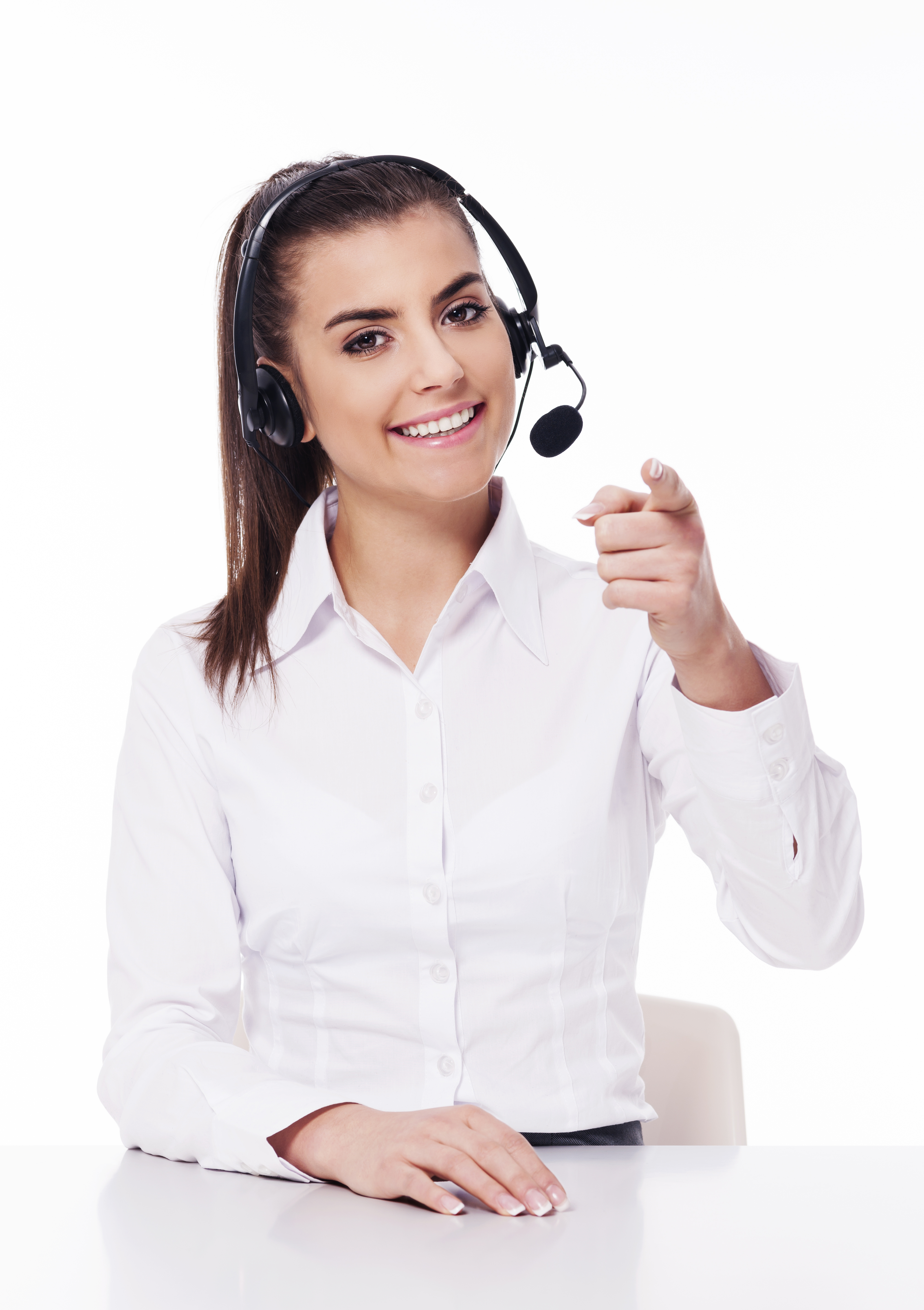 woman-with-headset-pointing-at-you